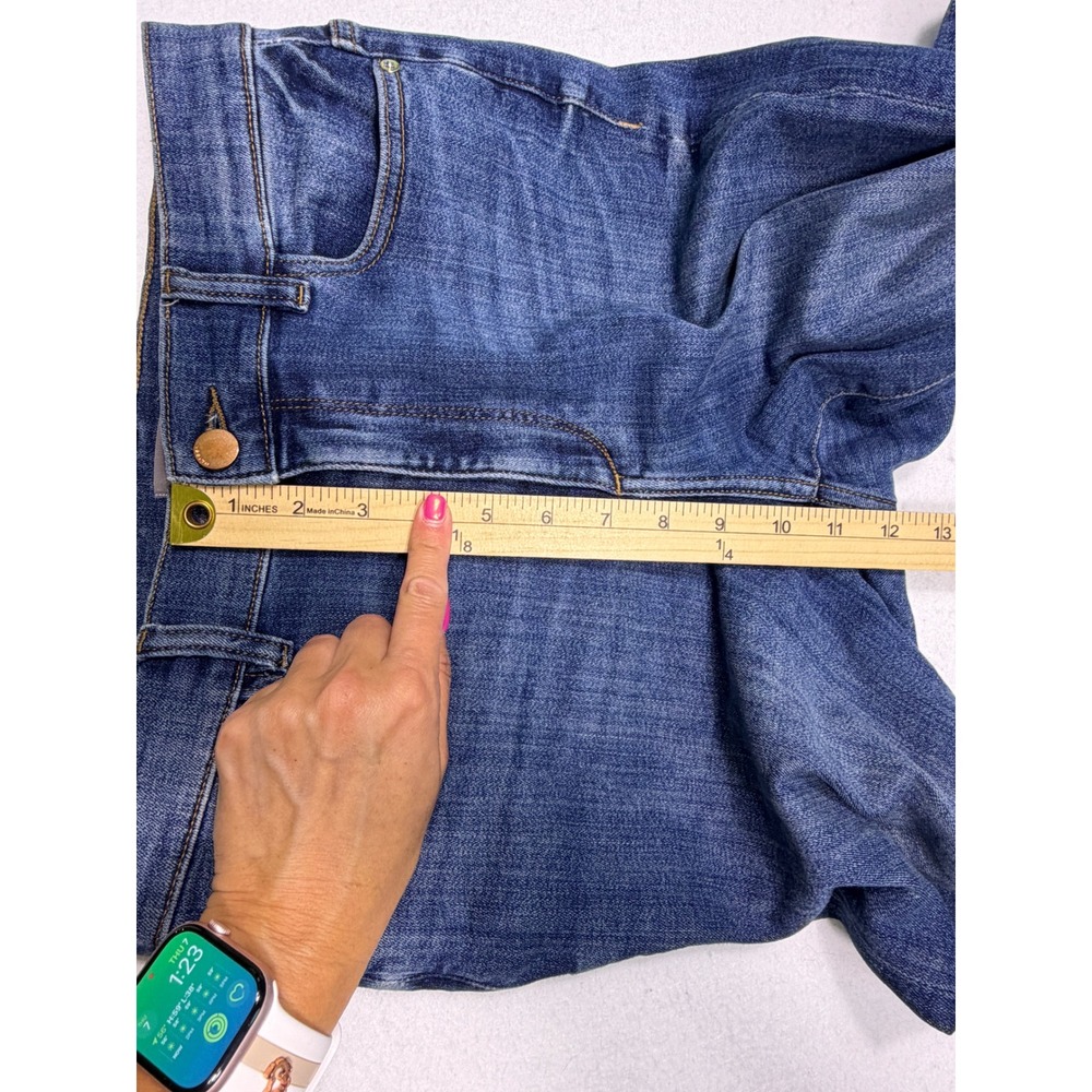 DL1961 Bridget Bootcut Jeans Womens 30 Blue High Rise Instasculpt Seaford 12162 - Picture 4 of 12
